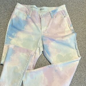 Style&Co tie died jeans size 14